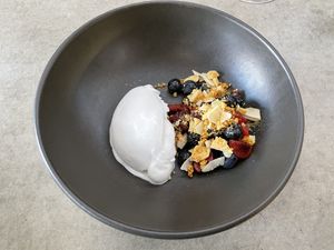 Berries at Aloft in Hobart