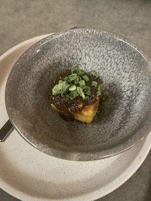 Tofu snack  at Aloft in Hobart