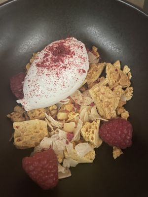 The incredible dessert   at Aloft in Hobart