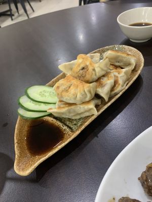 Dumplings   at Gaya Vegetarian in Kota Kinabalu