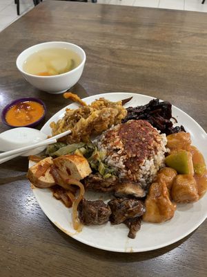   at Gaya Vegetarian in Kota Kinabalu