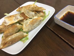 Dumplings!! Yes this is one portion at Gaya Vegetarian in Kota Kinabalu