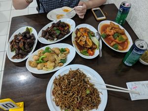 All for 79RM at Gaya Vegetarian in Kota Kinabalu