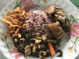 so nutritious and filling at Raan Midr J - ร้าน มิตรเจ in Udon Thani