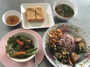 all of this plus more for only 130 Bhat at Raan Midr J - ร้าน มิตรเจ in Udon Thani