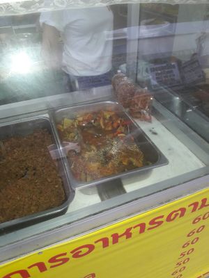 Buffet selections at Raan Midr J - ร้าน มิตรเจ in Udon Thani