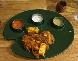 Tofu starter delicious 😋  #Veganuary at Herb Restaurant in Leicester