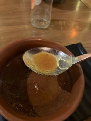 The soup!  at Herb Restaurant in Leicester