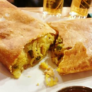 Masala dosa at Herb Restaurant in Leicester
