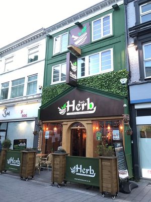 Herb at Herb Restaurant in Leicester