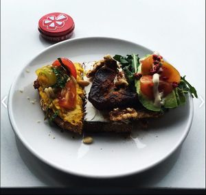 I was able to try their avocado toast and their turmeric toast (both are vegan without modification). They were filling and delicious. I skipped the date toast and gave it to a friend because it had ricotta on it but was given to me as a sample before I could say "IM VEGAN".  at Earthbar - Ocean Ave in Santa Monica