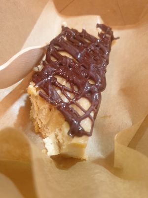 dessert at Edgy Veggy in Sofia