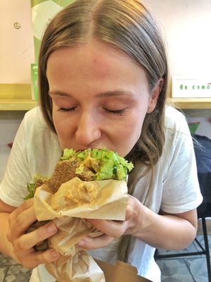 NOM at Edgy Veggy in Sofia