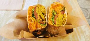 No chicken wrap at Edgy Veggy in Sofia