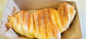 Croissant with jam at Edgy Veggy in Sofia