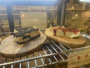 Cakes   at Edgy Veggy in Sofia