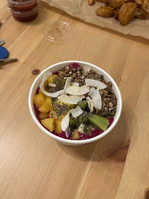 Açaí bowl  at Edgy Veggy in Sofia