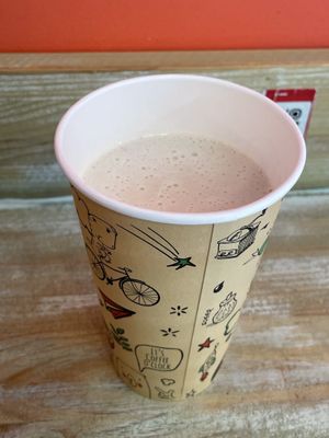 Protein shake, 7.50 lev  at Edgy Veggy in Sofia