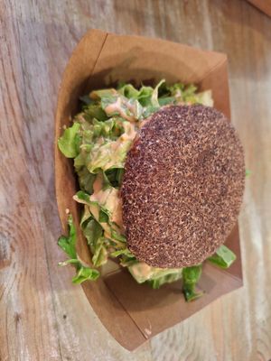 Big Mac Burger Glutenfree at Edgy Veggy in Sofia