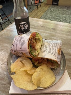 Doner rito  at Edgy Veggy in Sofia