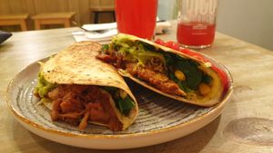 Pulled vork at Edgy Veggy in Sofia