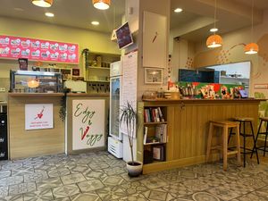 Indoors. at Edgy Veggy in Sofia