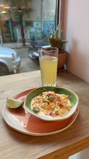 Cole slaw salad  at Edgy Veggy in Sofia