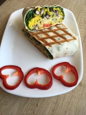 Burrito  at Edgy Veggy in Sofia