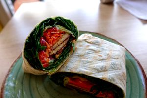 wrap at Edgy Veggy in Sofia