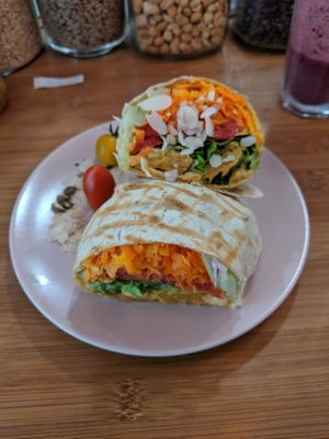 Wrap at Edgy Veggy in Sofia