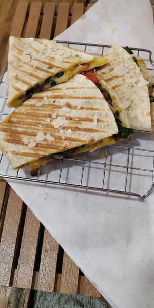 Wraps at Edgy Veggy in Sofia