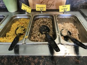 More Vegan options on buffet  at Ozzy's Kabob in Okemos