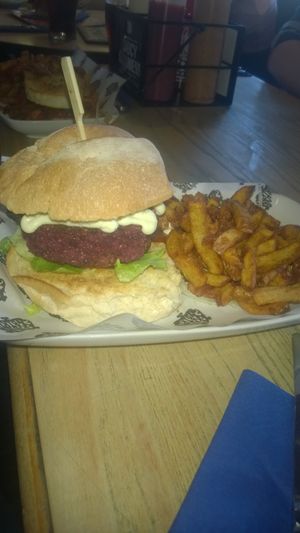 The fake vegan rage of Becky Neale at The Brandling Villa in Newcastle Upon Tyne