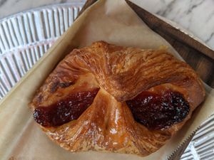 guava and cheese danish - pastel de guayaba y queso at L'Artisane Creative Bakery in Coral Gables