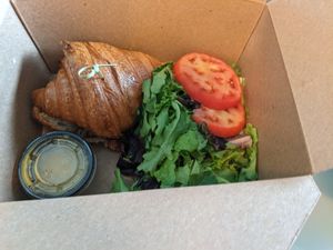 AMAZING Vegan Salad Niçoise at L'Artisane Creative Bakery in Coral Gables