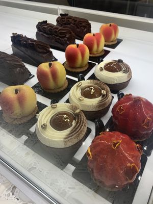Gluten free pastry selection at L'Artisane Creative Bakery in Coral Gables