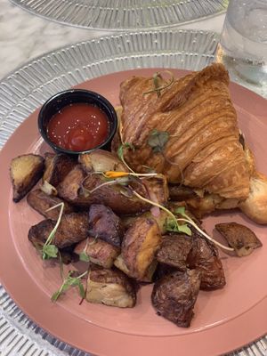 VTE breakfast sandwich at L'Artisane Creative Bakery in Coral Gables