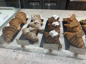 Fantastic croissants  at L'Artisane Creative Bakery in Coral Gables