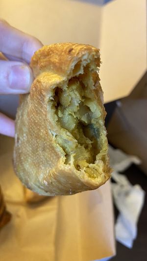 Chickpea Curry Empanada   at L'Artisane Creative Bakery in Coral Gables