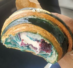 Blueberry cheesecake croissant at L'Artisane Creative Bakery in Coral Gables