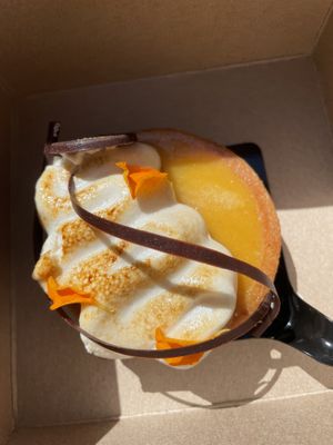 Passion tart   at L'Artisane Creative Bakery in Coral Gables
