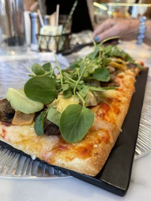 Flat bread  at L'Artisane Creative Bakery in Coral Gables