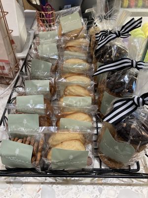 Madeleines and cookies  at L'Artisane Creative Bakery in Coral Gables