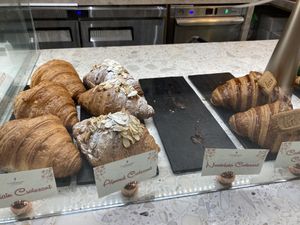 Almond croissants !  at L'Artisane Creative Bakery in Coral Gables