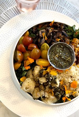 Chimichurri Bowl with kale & quinoa (also 10/10!!)  at L'Artisane Creative Bakery in Coral Gables