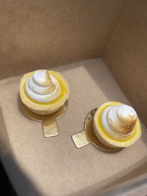 Lemon meringue - delicious and adorable!   at L'Artisane Creative Bakery in Coral Gables