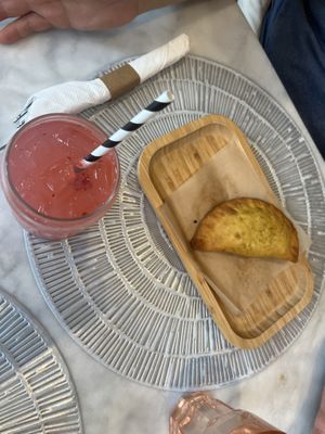 Empanada  at L'Artisane Creative Bakery in Coral Gables