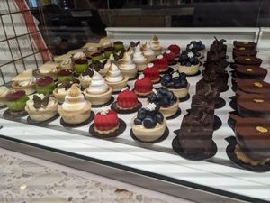 Petit fours at L'Artisane Creative Bakery in Coral Gables