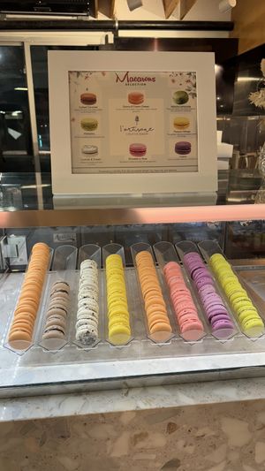Macaroons #Veganuary at L'Artisane Creative Bakery in Coral Gables