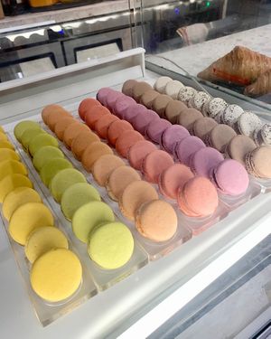 Salted caramel macaroon was my favorite at L'Artisane Creative Bakery in Coral Gables